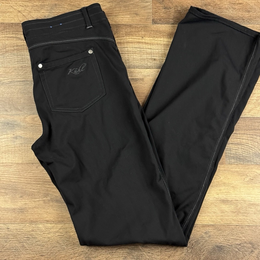 Kuhl Women's 8 Reg Black Nylon Mova Skinny Stretch Pants